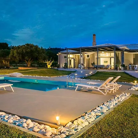 Villa Beautiful Kefalonia - 4 Bedrooms - Katrin - Private Pool And Air-conditioning - Svoronata Kefalonia Island